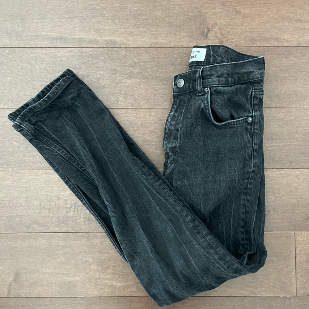 Reformation Black Skinny Jeans